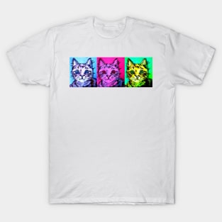 Warhol style Woody the cat T-Shirt